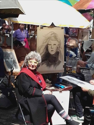 Paris -- Ville de Montmartre -- Place du Tertre.05