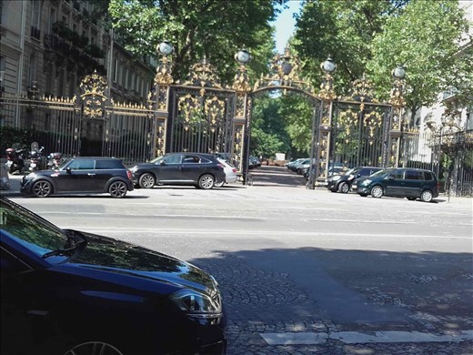 Paris -- Parc Monceau gate