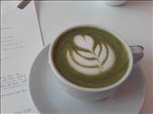 Paris -- Umani Matcha Cafe Meet-Up -- Matcha Capucinno: by billh, Views[285]