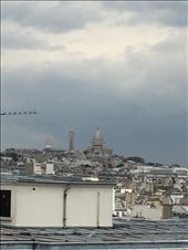 Paris -- 13 Square Gabriel Fauvre -- view from balcony - Sacre Coeur in back.01: by billh, Views[219]