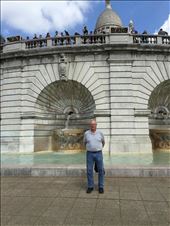 Paris -- Basilique Sacre Coeur -- Bill in front of fountains: by billh, Views[248]