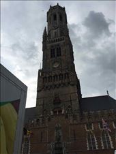 Brugge -- church on market square: by billh, Views[196]