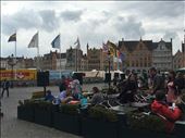 Brugge -- market square.01: by billh, Views[245]