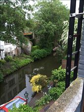 Brugge -- view of canal out bedroom window at B/B: by billh, Views[264]