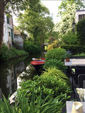 Brugge -- view of canal from private patio at B/B: by billh, Views[285]