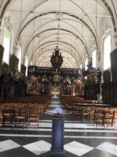 Brugge -- interior of church