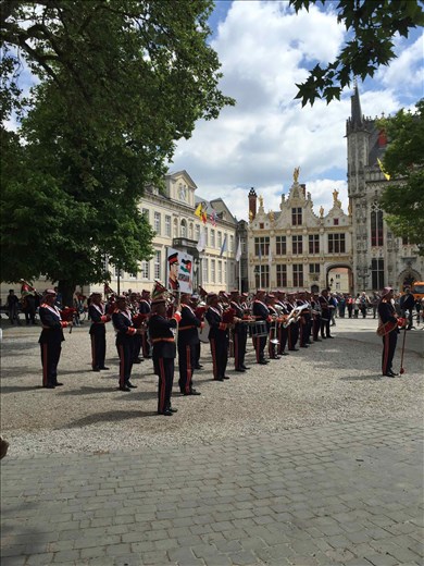 Brugge -- reception of the King of Jordan (see story)