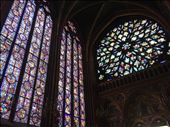 Paris -- Sainte- Chapelle -- Rose Window and side window: by billh, Views[261]