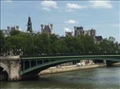 Paris -- bridge from Left Bank to the Islands in the middle of the Seine: by billh, Views[230]