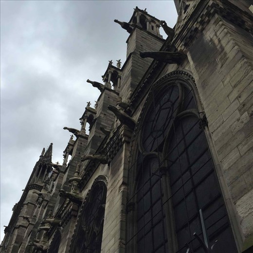 Paris -- Cathedrale Notre Dame de Paris -- gargoyles.03