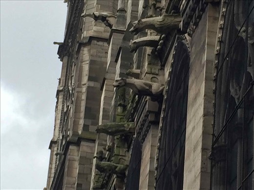 Paris -- Cathedrale Notre Dame de Paris -- gargoyles.01