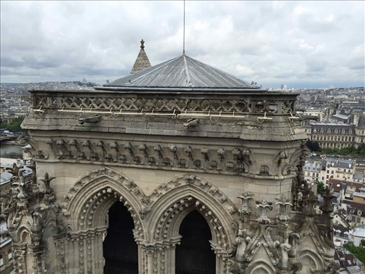 Paris -- Cathedrale Notre Dame -- view from the top of the bell towers.05