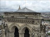 Paris -- Cathedrale Notre Dame -- view from the top of the bell towers.05: by billh, Views[212]