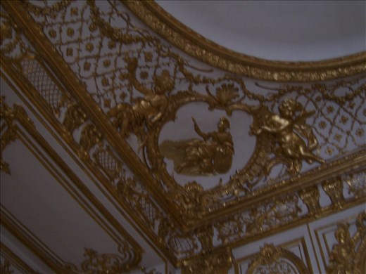 Versailles -- Louis XVI -- library -- ceiling detail