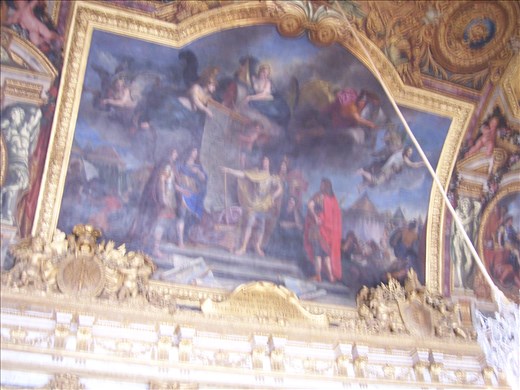 Versailles -- Hall of Mirrors -- ceiling