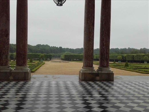 Petit Trianon -- view of gardens