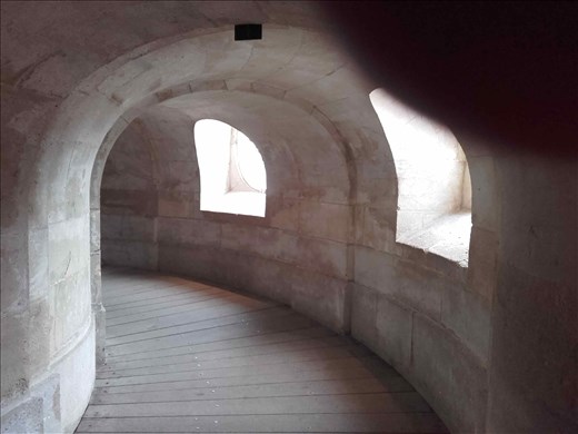 Trianon -- found floor hallway