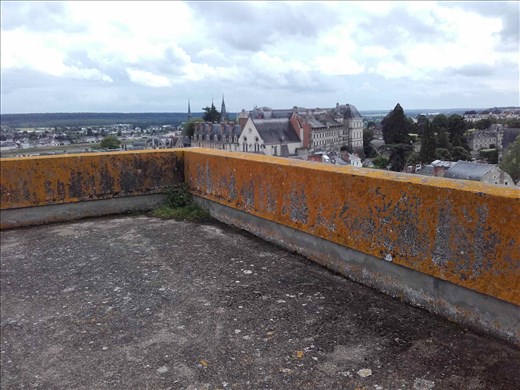 Blois -- Tour Belvoir -- view of city from top of tower.09