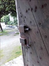 Blois -- Tour Belvoir -- exterior door lock: by billh, Views[353]