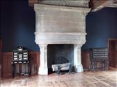 Chateau d'Azay- Rideau -- fireplace with inlaid chest: by billh, Views[261]
