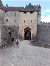 Chateau de Beynac -- front gate: by billh, Views[268]