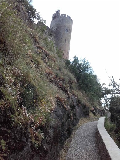 Najac -- path to castle