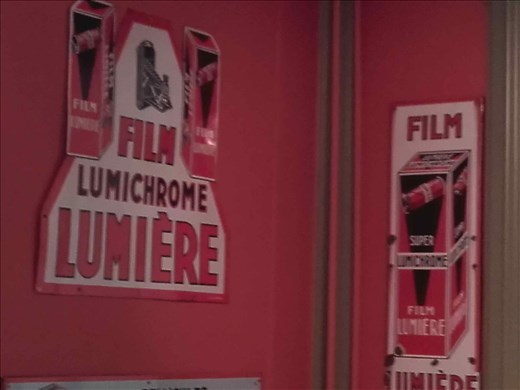 Lyon -- Lumiere brothers -- early advertising signs