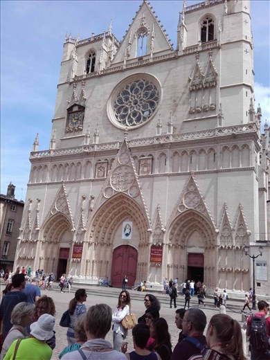 Lyon -- Cathedrale St Jean -- Gothic -- late 11th century