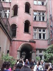 Lyon -- Traboule entrance -- 