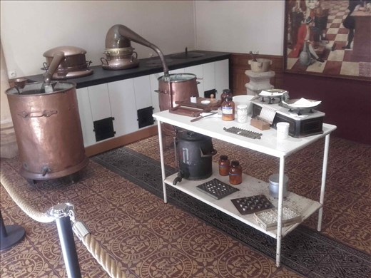 Bourgogne -- Beaune -- Hotel Dieu des Hospices -- pharmacy.02