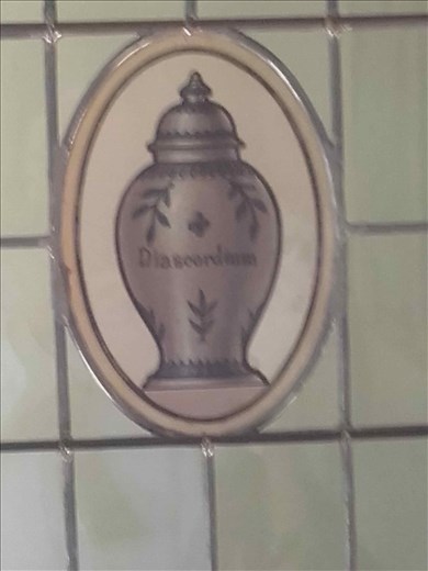 Bourgogne -- Beaune -- Hotel Dieu des Hospices -- pharmacy door.02