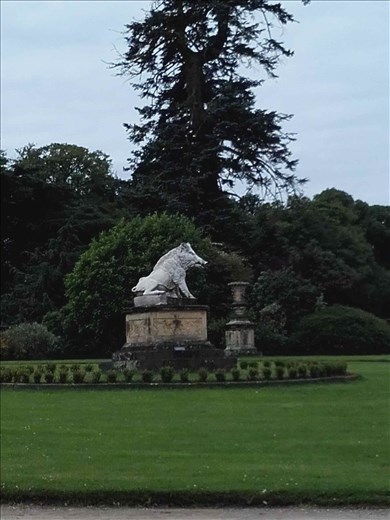 Castle Howard -- view of rear garden.02