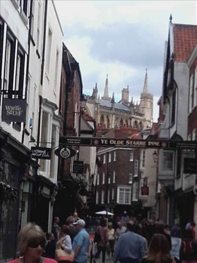 York -- Shambles -- overhanging buildings