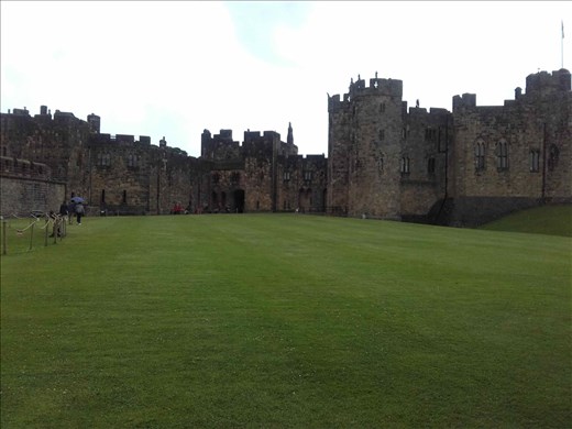 Alnwick Castle -- inspiration for Quiddich field in Harry Potter movies.01