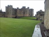 Alnwick Castle -- inspiration for Quiddich field in Harry Potter movies.02: by billh, Views[253]