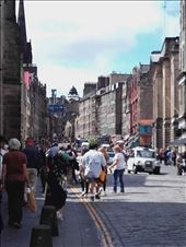Edinburg Castle -- street leading up to castle.02: by billh, Views[275]