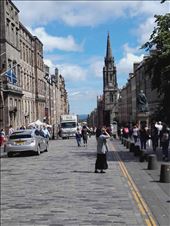 Edinburg Castle -- street leading up to castle.01: by billh, Views[329]