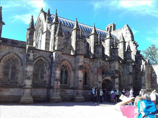 Rosslyn Chapel -- the Divinci Code