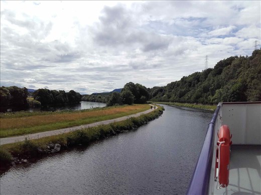Loch Ness -- canal at lower end of Loch