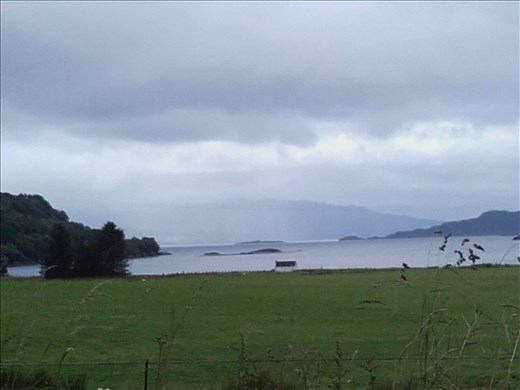 Scotland -- Oban -- view on road to the 