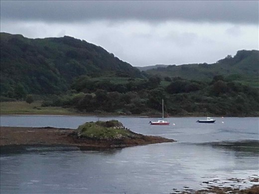 Scotland -- Clacken-Seil -- harbor view