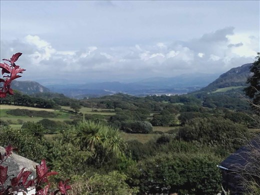 Northern Wales -- Pentrefelin -- view towards the ocean