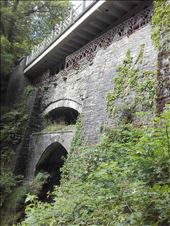 Wales -- Devil's Bridge -- lower bridge built by Knight Templers: by billh, Views[303]