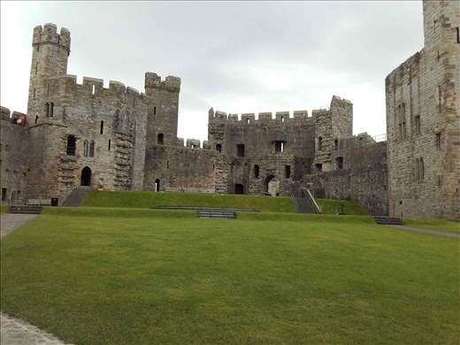 Northern Wales -- Caernarfon Castle.03