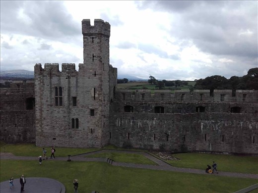 Northern Wales -- Caernarfon Castle.05