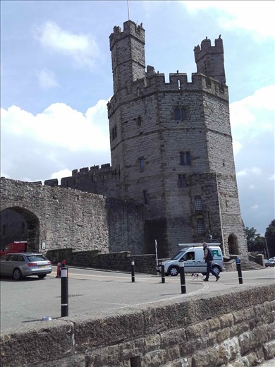 Northern Wales -- Caernarfon Castle.06