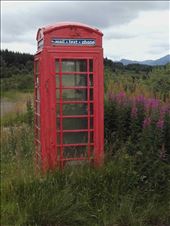 Northwest rural Scotland -- abandoned metal phone booth.02: by billh, Views[278]
