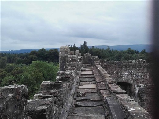 Scotland -- Donne Castle -- battlements uncovered