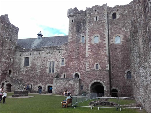Scotland -- Stirling Castle -- interior courtyard