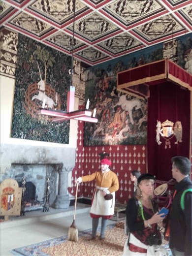 Scotland -- Stirling Castle -- dining room